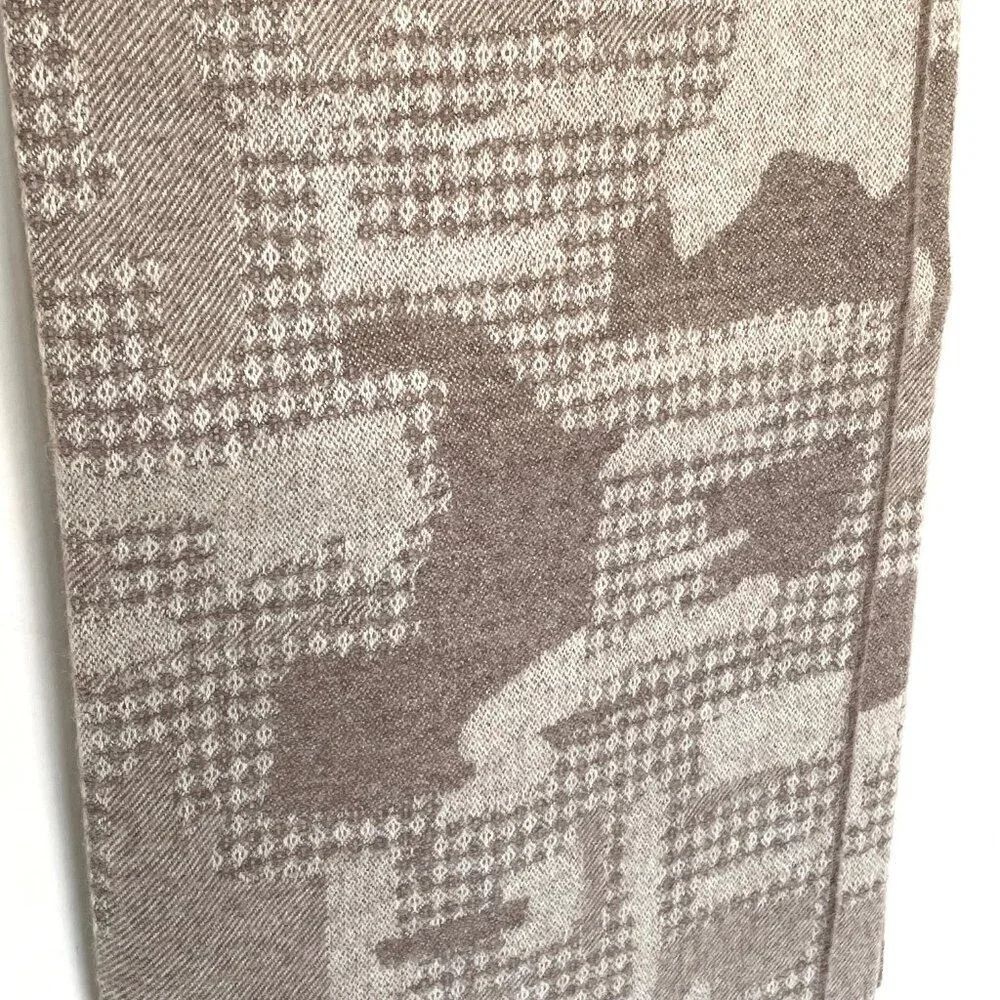 ARTZNL 100% Alpaca Throw Blanket Brown Soft Luxury Eco Undyed All Season Wool